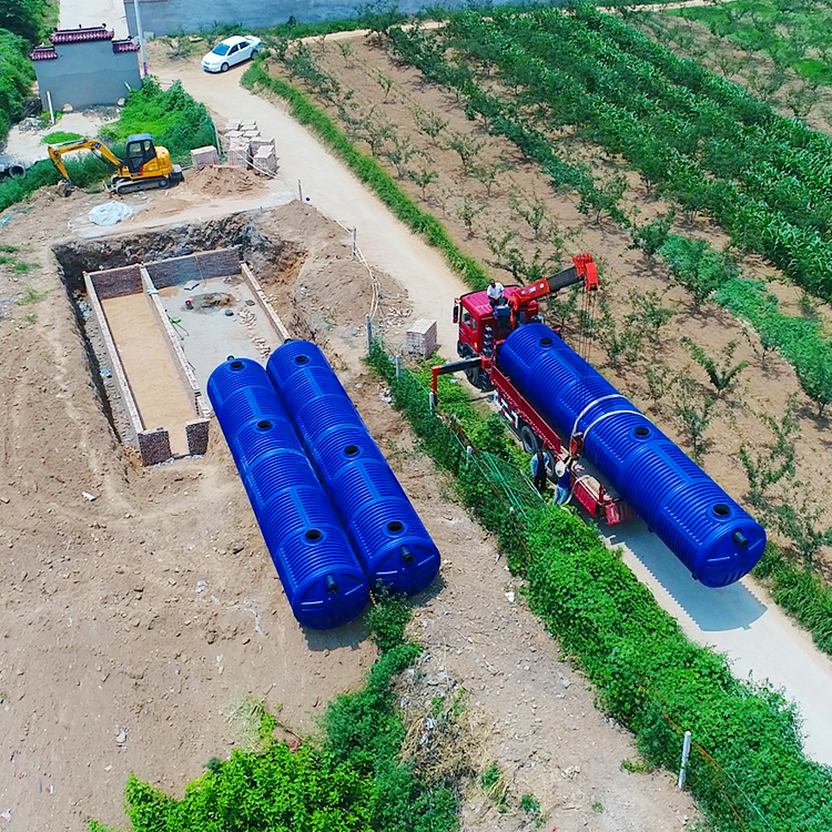 山東省某環(huán)保公司定制農村化糞池
