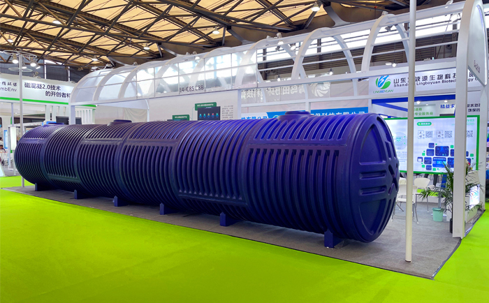 熱烈祝賀青島巖康塑業公司參加中國環博展覽會取得成功